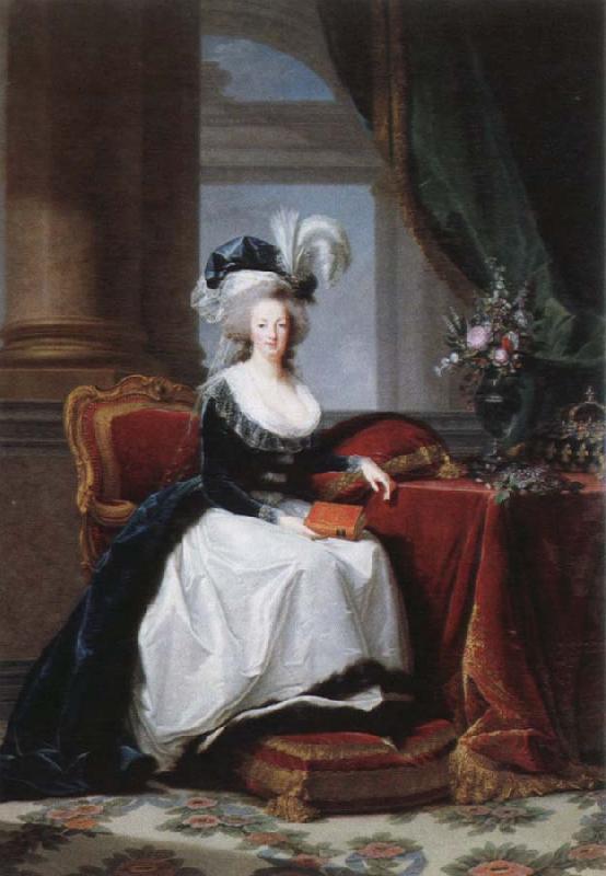 Elisabeth Louise Viegg-Le Brun marie antoinette oil painting image
